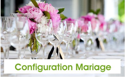 Configuration mariage - Facile Location & Réception - F-L-R